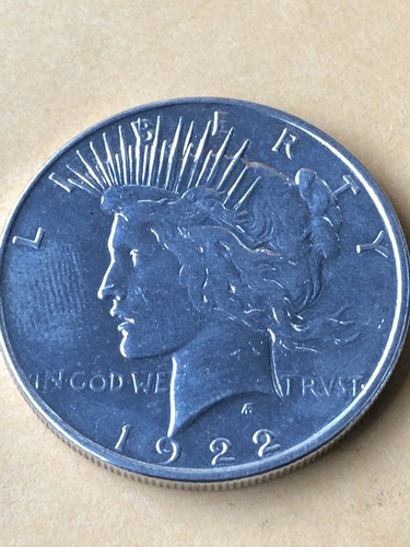 1922 $1 Peace Silver Dollar