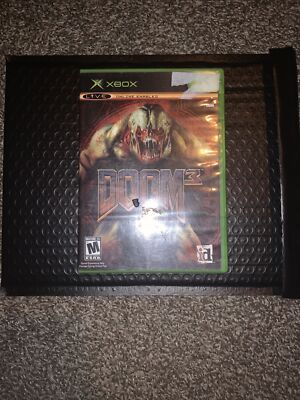 Doom 3 (Microsoft Xbox, 2005) No Manual