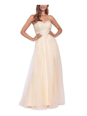 

Женское желтое платье без рукавов с подкладкой на спине BLONDIE NITES для юниоров, Желтый