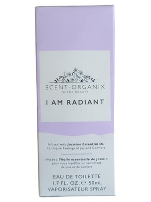 Scent Organix I Am Radiant Eau De Toilette 1.7oz Spray Scent Beauty NEW SEALED