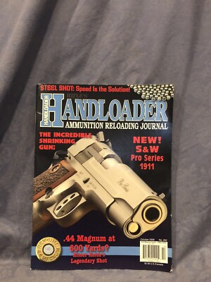 Handloader Ammunition Reloading Journal October 2009 magazine