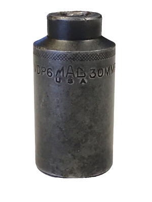 Mac Tools USA VDP6 30MMR 1/2  Drive 30MM 6 Point Metric Deep Impact Socket NICE