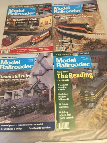 Model Railroader Back Issue Magazines 1994 Complete Year