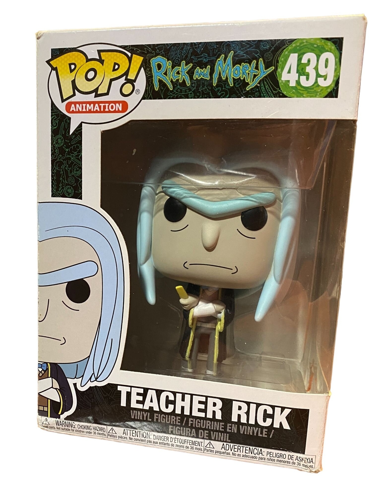 Funko Pop Teacher Rick Vinyl Figure #439 Rick and Morty | eBay