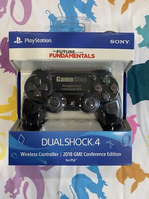 Sony PS4 DualShock 4 Black - 2018 GameStop Manager s Show Edition