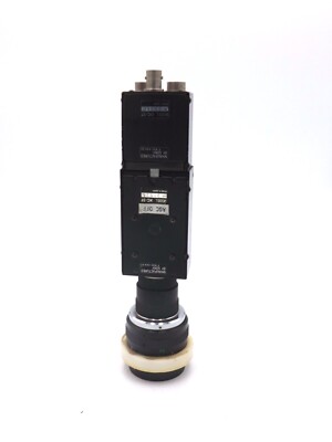 COMPUTAR TV Camera Lens  50mm F1.8 w/ CCD video camera module and power unit