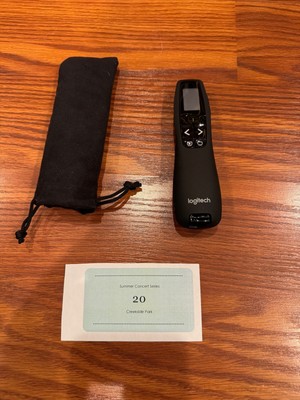 Logitech R800 Laser Presentation Remote Control Black