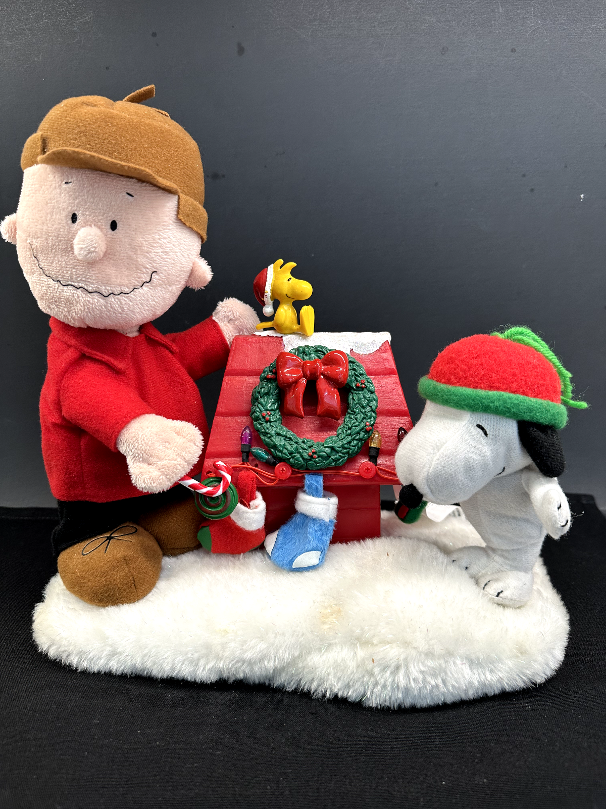 クリスマス SNOOPY WOODSTOCK with Jingle Bells Gemmy Peanuts -Charlie Brown, Snoopy, Woodstock Musical