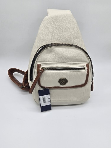 White Mountain Women's Leather Crossbody/Shoulder Bag