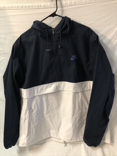 Nike SB Skate Anorak Pullover Jacket - Navy/ White- Men's XXL CK5232-475 NWT