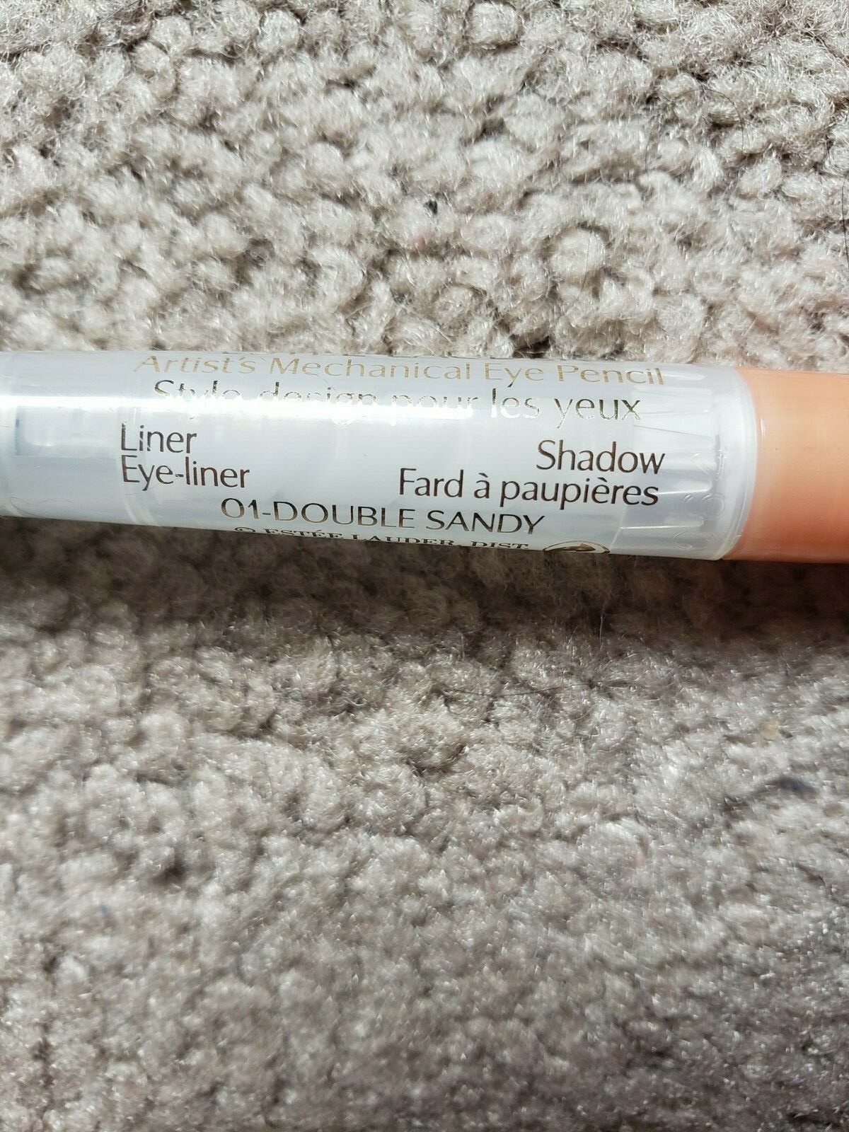 Estee Lauder 01 DOUBLE SANDY Artist's Mechanical Eye Pencil (Eye Liner/Shadow)