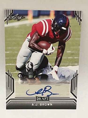 2019 Leaf Metal Draft A.J. Brown #BA-AJB