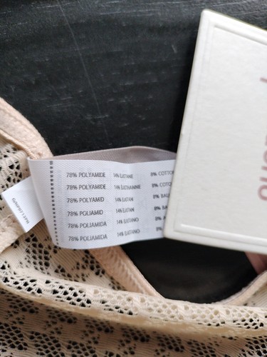 Sz XL (US) Panache Envy Brief 7282 Low Rise Panties Nude Beige 