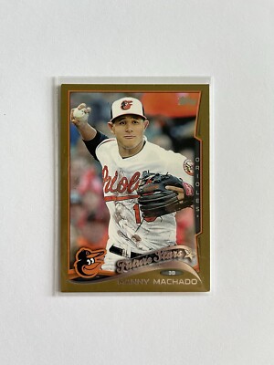 2014 Topps - Future Stars Gold #24 Manny Machado /2014