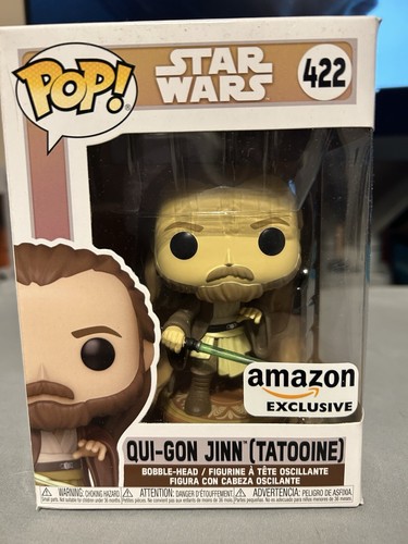 Funko Pop! Disney Star Wars Qui-Gon Jinn Tatoonie #422