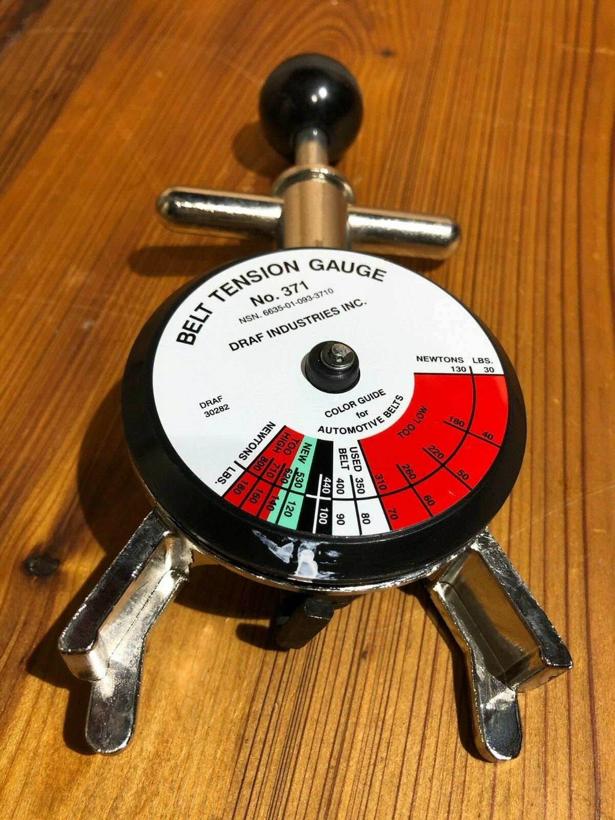 Hmmwv M998 Belt Tension Tool Dial Indicator Gauge Draf 371 J23600 6635010933710