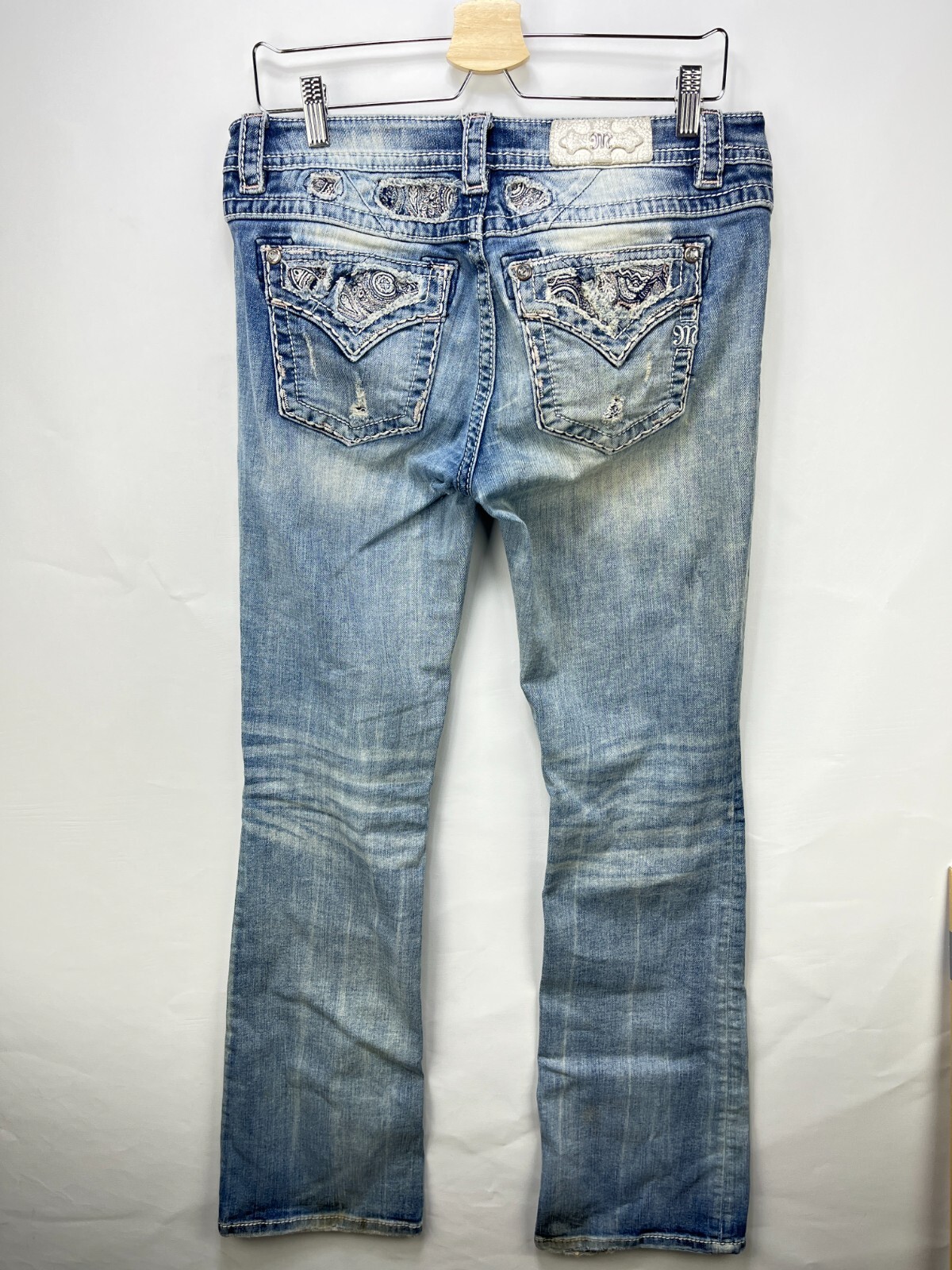 w*n様 Miss Me ブーツカットジーンズ 24 Y2K ヴィンテージ　未使 Evangelline Stitch Bootcut Jeans | Only $101.15 | Med/Dark