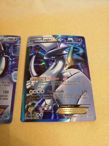 2x Pokemonkarten Lugia EX Holo Selten Proxy