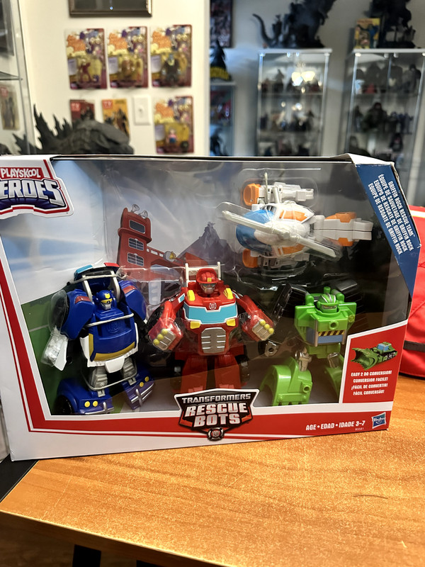 Transformers Rescue Bots Griffin Rock Team Action Figures New Toy
