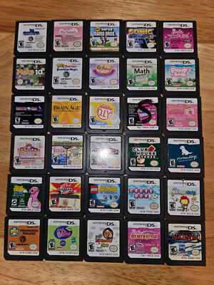 Nintendo DS Games! - Cart only or Cased - *Pick Your Game* - Updated List 10/3