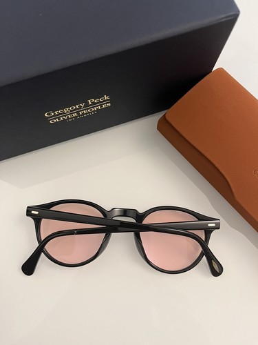 Pre-owned Oliver Peoples Gregory Peck 50mm Limitededition Pink Wash Photocromic Msrp$487