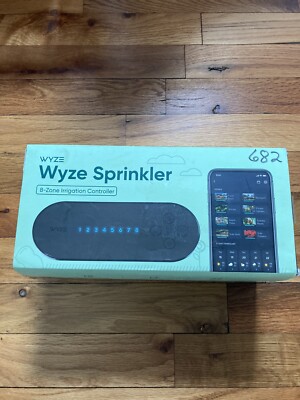 Wyze WSPRK1 Smart Sprinkler 8 Zone Irrigation Controller - Black/White