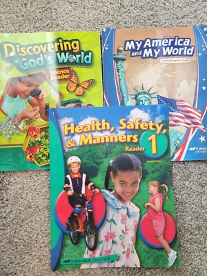 Abeka 1st Grade Health, Science & History Reader