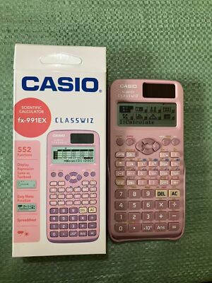 CASIO Fx-991ex Classwiz Advanced Engineering Scientific Calculator-552 Functions