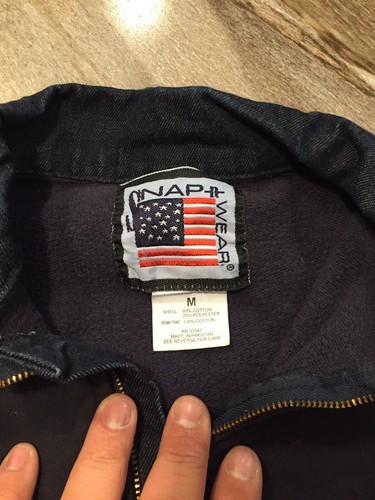 Navy Firefighter Job Shirt Size: Medium