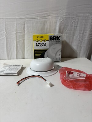 BRK 9120B Smoke Detector Alarm AC Battery Back-Up