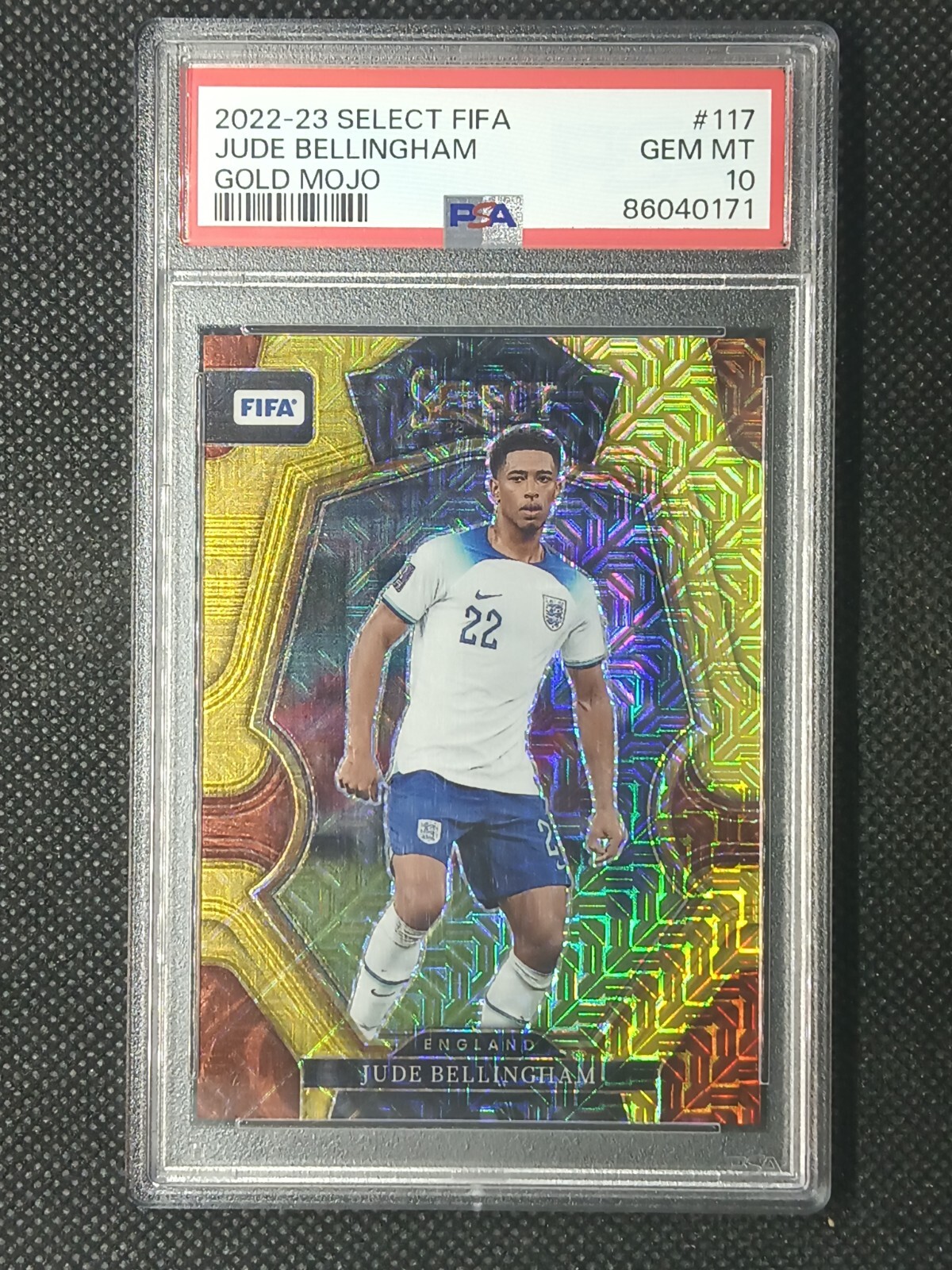 22-23 Topps Stadium BELLINGHAM 世界50枚限定 2022 Topps Stadium Club Chrome UEFA #22 JUDE BELLINGHAM