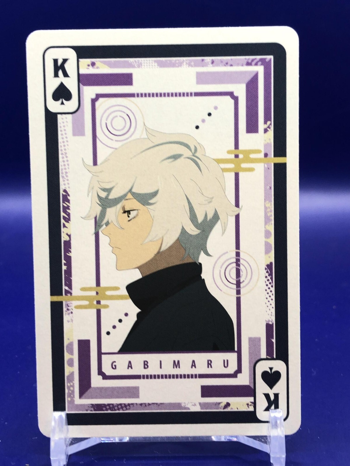 はくさんページ Gabimaru Hell's Paradise Jigokuraku Playing Cards Card Spade K | eBay