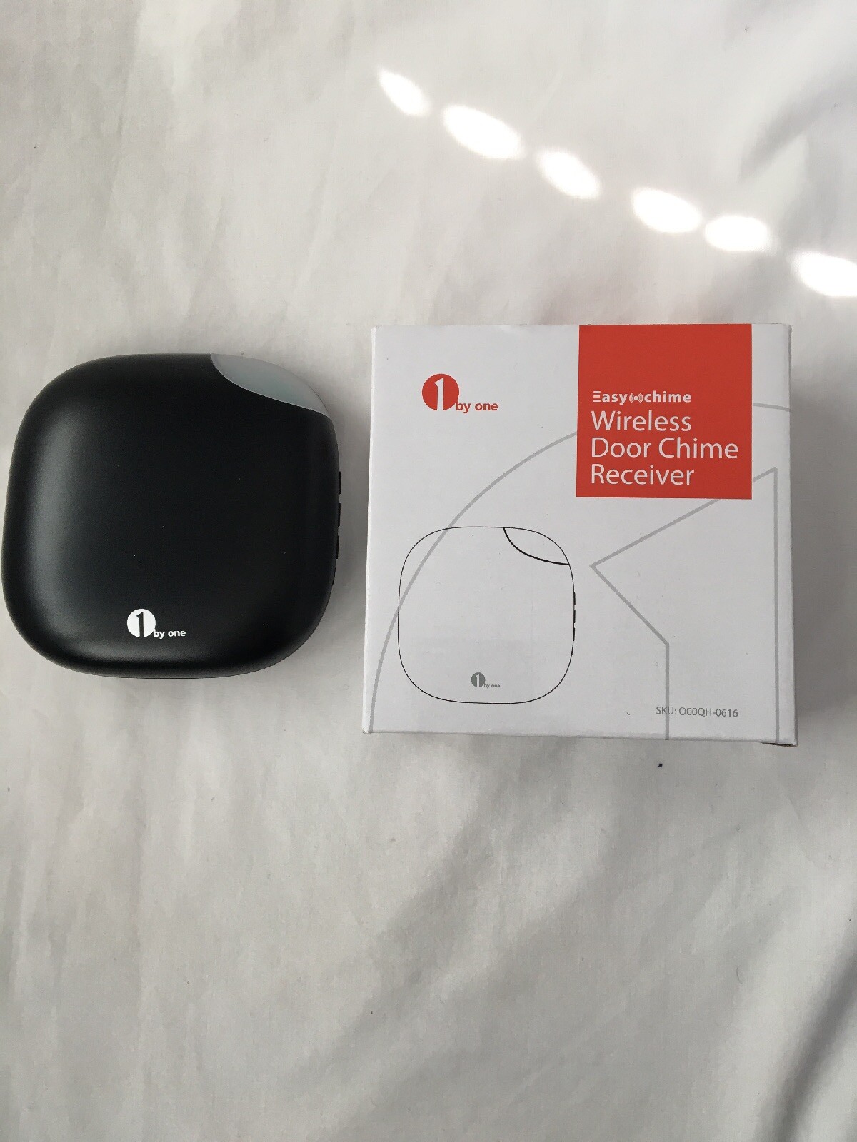 1byone Auto Learning Code Wireless Door Chime Receiver Battery Operated Replace