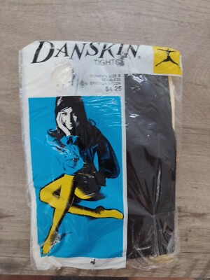 Danskin Vintage Black Size B Style 85 Tights NEW