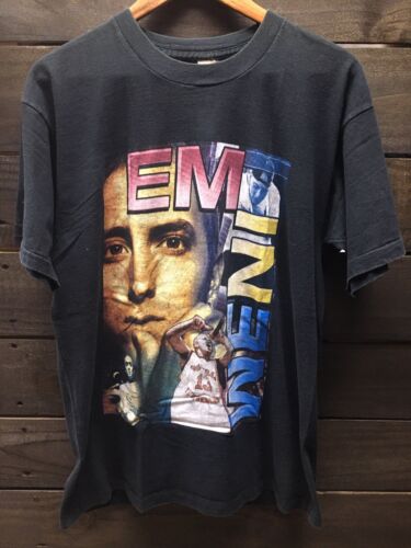 Vintage RARE* Eminem The Real Slim Shady Rap Tee Sz XL All Vintage RARE* Eminem The Real Slim Shady Rap Tee Sz XL All