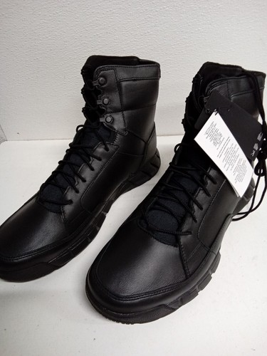 Oakley Mens Coyote Leather Boots Black US 12.5 Leather Lace