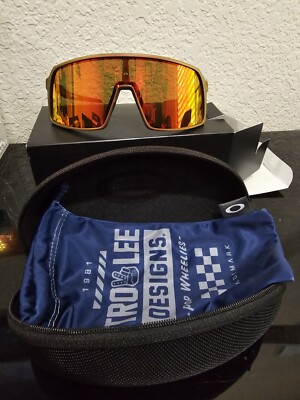 Oakley Sutro Troy Lee Designs Edition Red Gold Shift / Prizm Ruby Lens