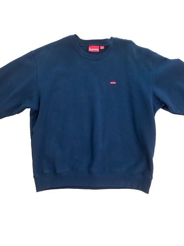 Supreme Small Box Crewneck Sweatshirt Navy Blue L | eBay Supreme Small Box Crewneck Sweatshirt Navy Blue L | eBay