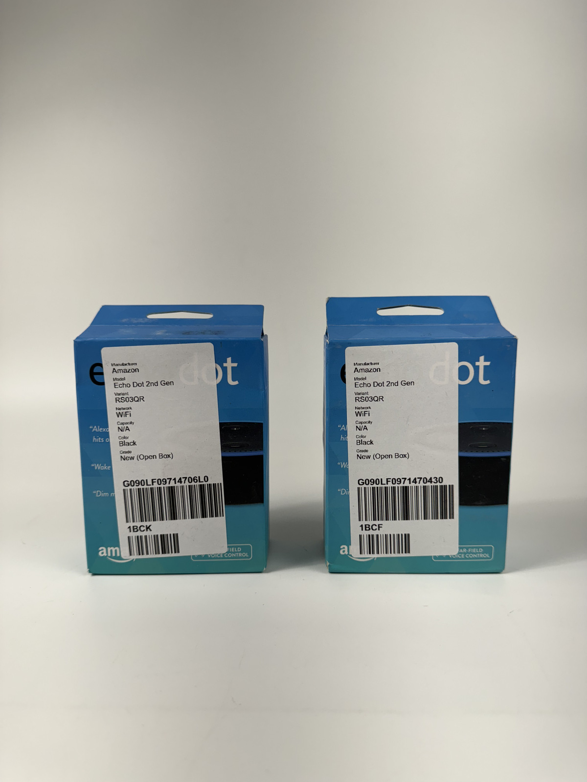 アレクサ　トウコSAR Amazon Echo Dot 2nd Gen Model No RS03QR Black No Box | eBay