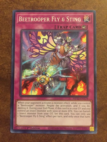 yugioh beetrooper cards Yugioh Beetrooper Deck 55 Card Sting Lancer Complete Budget Tournament  Ready