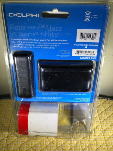 Delphi SKYFi SA50000 11P1 XM Car & Home Satellite Radio Receiver & Remote New