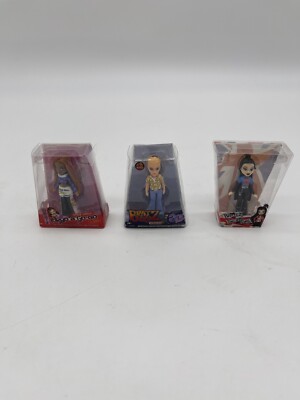 (3) NEW Bratz Mini Dolls, Sasha Tokyo A Go Go, Cameron, & Jade Pretty N Punk