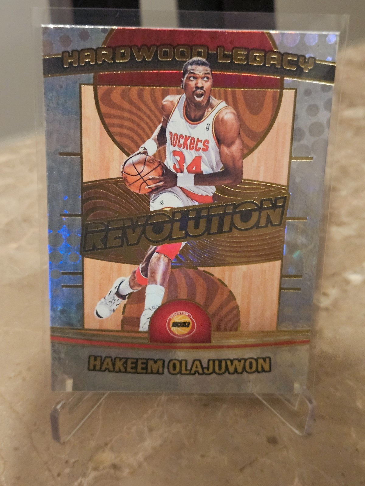 Hakeem Olajuwon Hardwood Legacy 2024-25 Panini Revolution