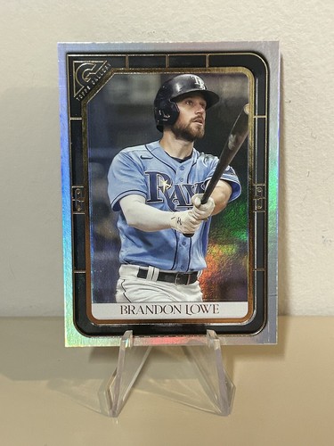 2021 Topps Gallery Parallel Silver Foil Brandon Lowe #173