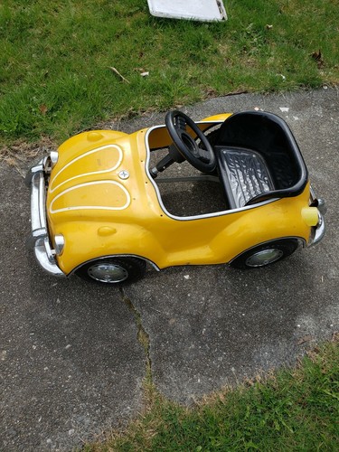 Vintage Volkswagen Bug Peddle Car
