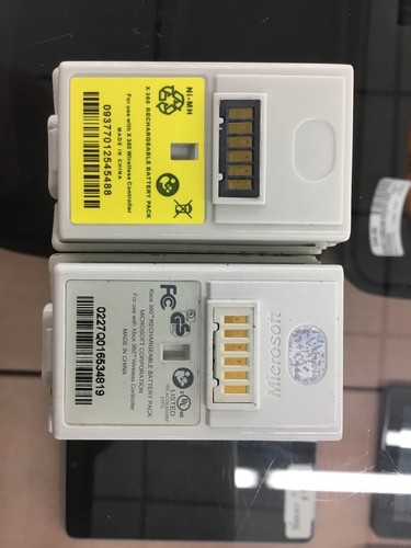 xbox 360 rechargeable battery 2 pack