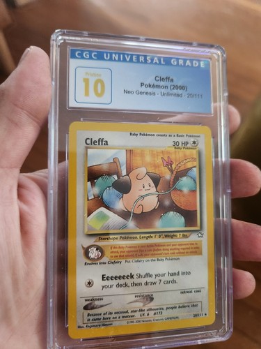 ポケモンカードゲーム Sale 3 consecutive numbers Cleffa psa10 PSA 10 GM Pokemon Card Japanese Cleffa Ruler of the Black