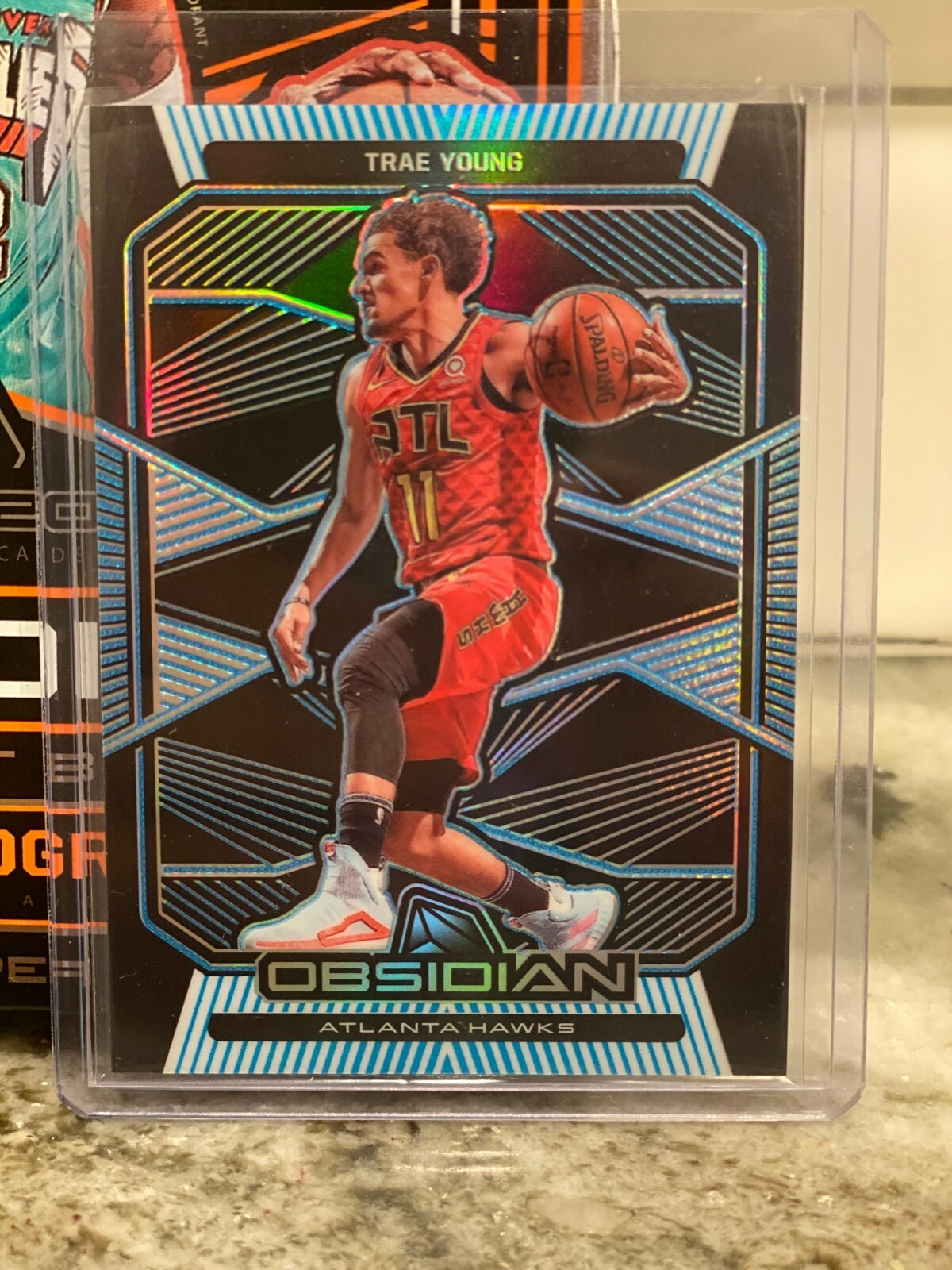 PSA10 Obsidian RC Trae Young トレイヤング NBA 2019-20 Panini Obsidian TRAE YOUNG Electric Etch Blue 12/16