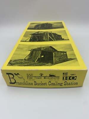 HO Fine Scale Miniatures Branchline Bucket Coaling Station Kit #230. IOB.