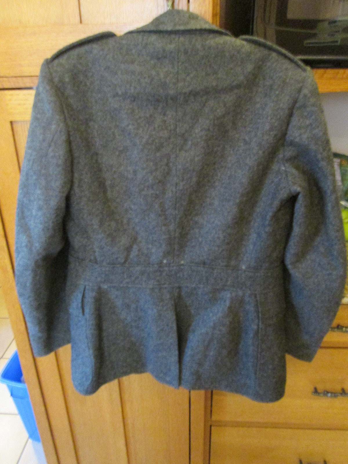 Swedish Military Wool Gray Uniform Jacket CF 1958 K1 I 98